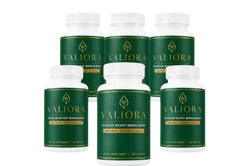 Valiora 6-Bottle Pack — Premium Weight Management Best Value